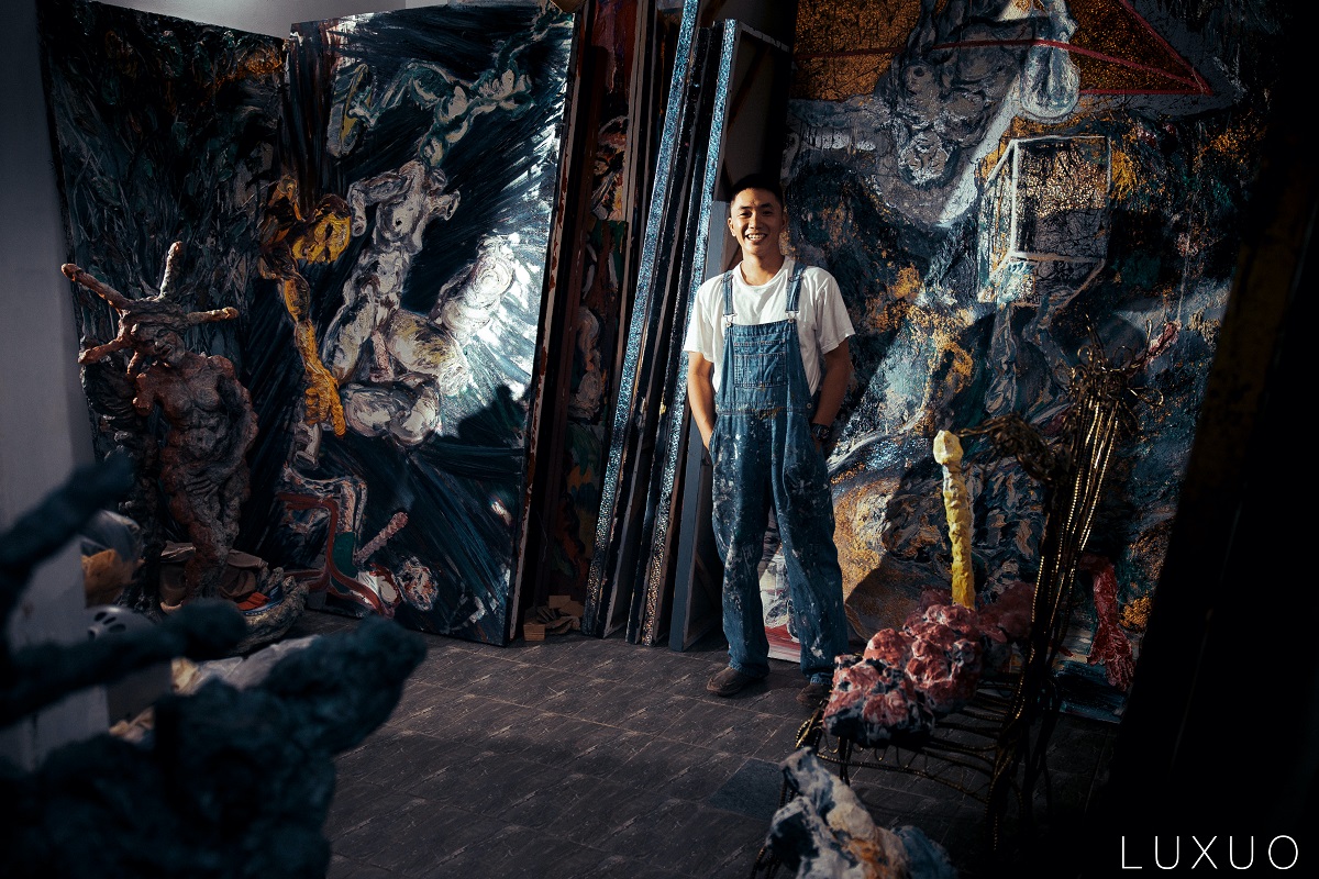 Phạm Thanh Toàn – Chất ngông và sâu của chàng họa sĩ trẻ qua những bức họa khổ lớn