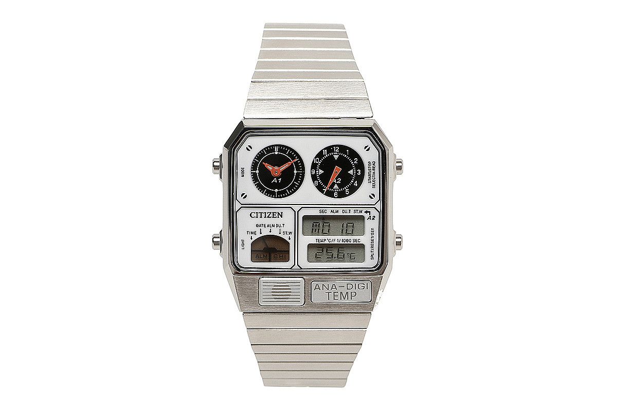 Beam Citizen Ana-Digi temp: Không phải thời của chúng ta, chiếc đồng hồ này để sống lại phong cách những năm 1980