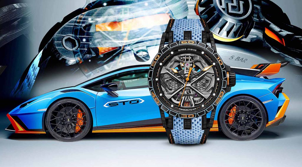 Roger Dubuis Excalibur Spider Huracán STO: Siêu phẩm lấy cảm hứng từ siêu xe Roger Dubuis Excalibur Spider Huracán STO: Siêu phẩm lấy cảm hứng từ siêu xe