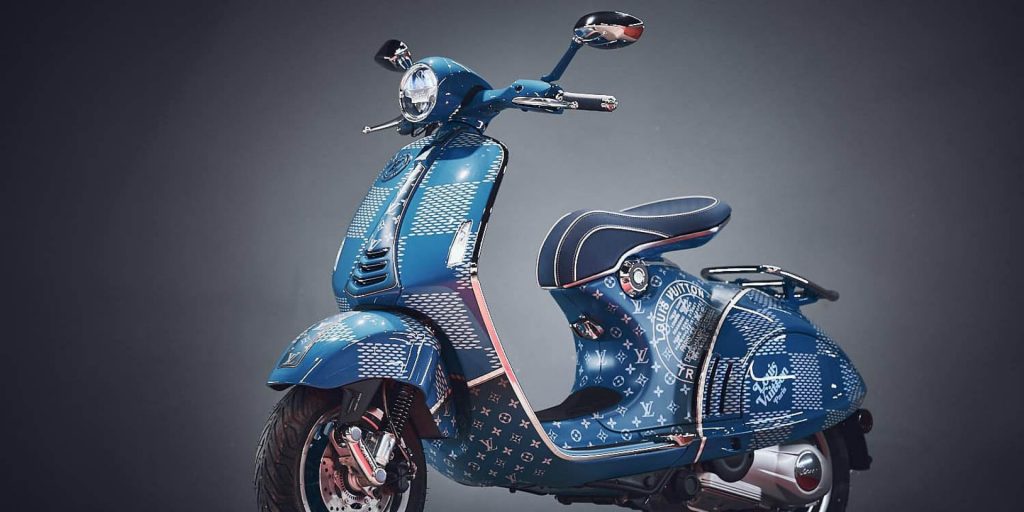 Vespa 946 Louis Vuitton – Tác phẩm nghệ thuật, chỉ 01 chiếc trên thế giới Vespa 946 Louis Vuitton – Tác phẩm nghệ thuật, chỉ 01 chiếc trên thế giới