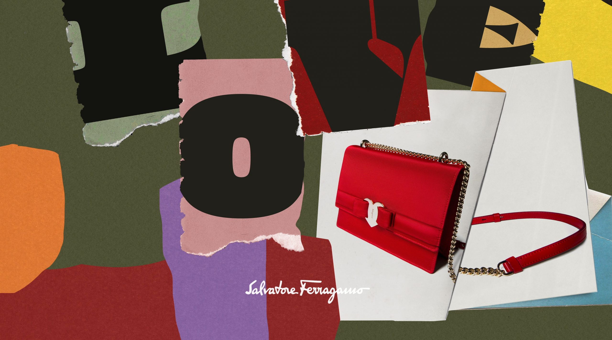 Salvatore Ferragamo gợi ý quà tặng tình yêu với chiếc túi khóa tim sắc đỏ