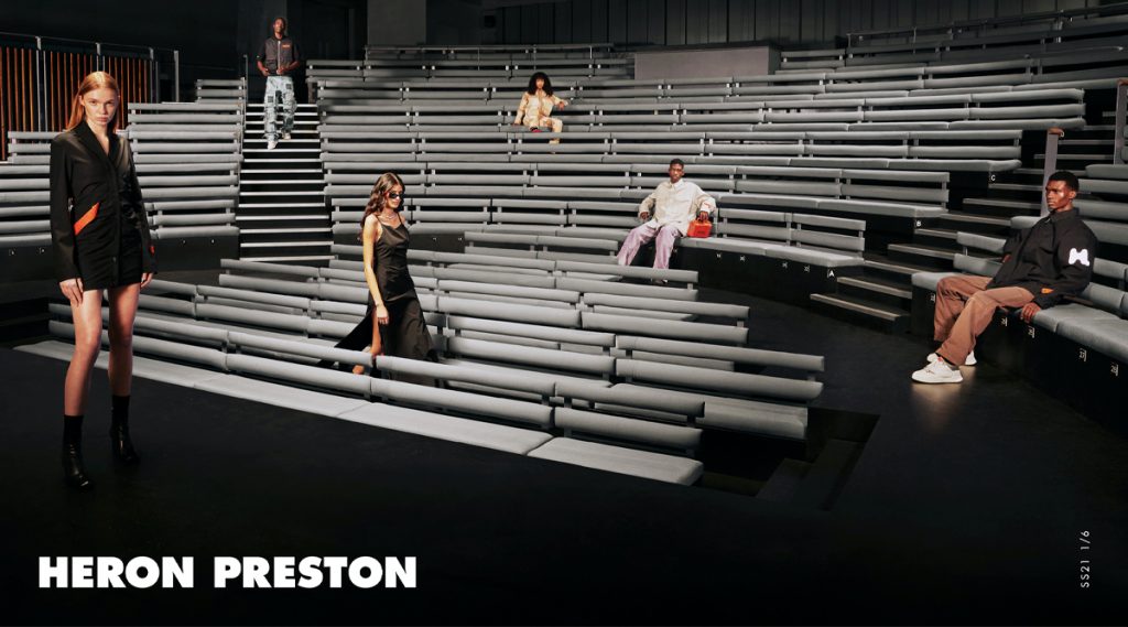 Tối giản trở thành giá trị cốt lõi trong chiến dịch Xuân Hè 2021 của Heron Preston Tối giản trở thành giá trị cốt lõi trong chiến dịch Xuân Hè 2021 của Heron Preston