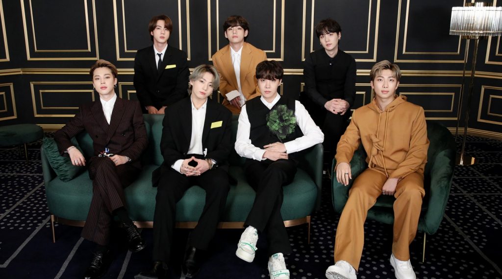 BTS to Auction Their Louis Vuitton 2021 Grammys Outfits  POPSUGAR Fashion