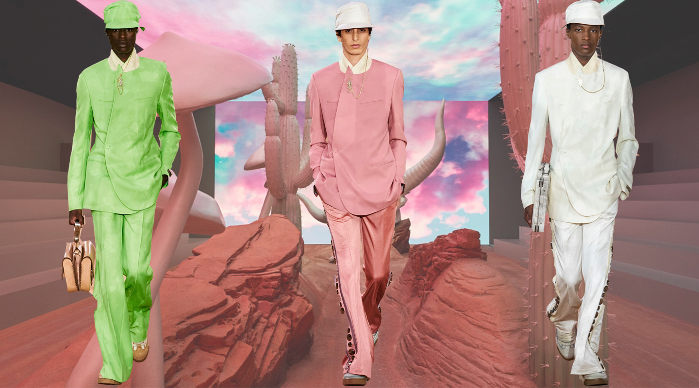 Dior Men Xuân Hè 2022: Chuyến viễn du đến sa mạc ngay trong lòng thủ đô Paris