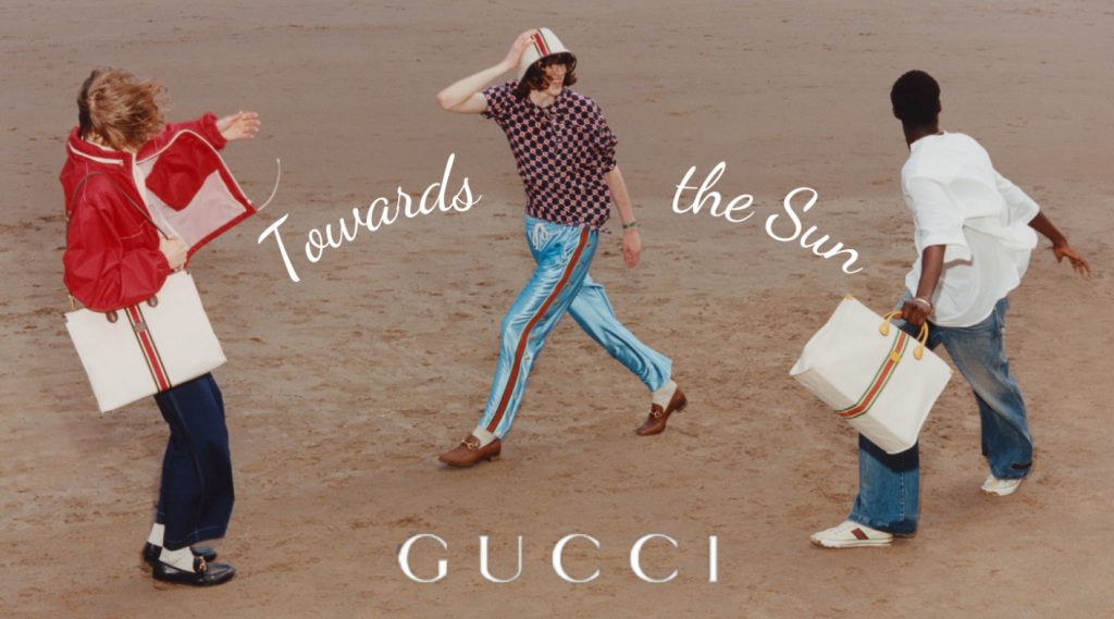 Gucci Towards The Sun: Những ngày rong chơi trên bãi biển mùa Hè