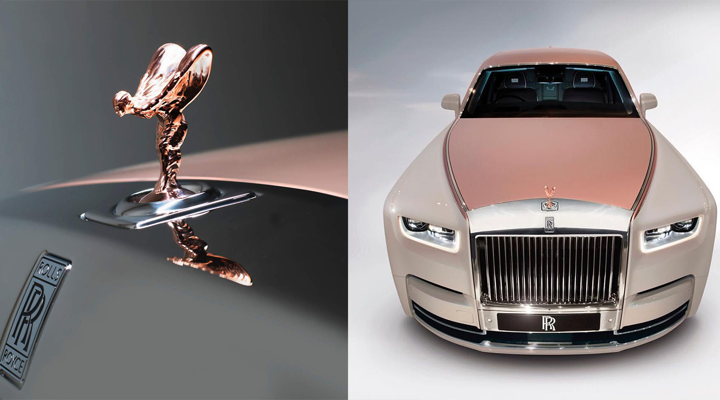 Rolls-Royce Phantom Whispered Muse: Tôn vinh biểu tượng “thiếu phụ bay” Spirit of Ecstasy