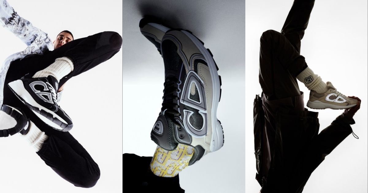Dior Men vinh danh tinh thần năng động qua dòng giày B30 Sneakers