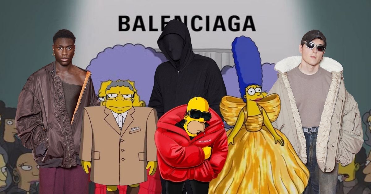 Balenciaga Xuân Hè 2022: Thời trang là chính, The Simpsons là 10!