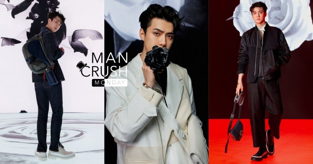 #ManCrushMonday: “Cậu út vàng” Sehun tươi trẻ cùng Dior x sacai