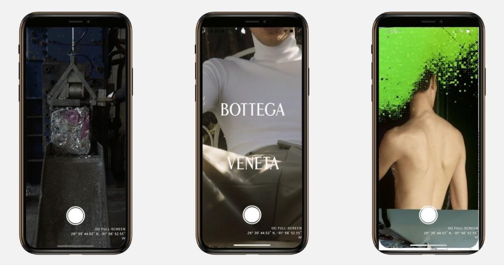 Bottega Veneta ra mắt ứng dụng AR trước thềm show diễn Thu Đông 2022