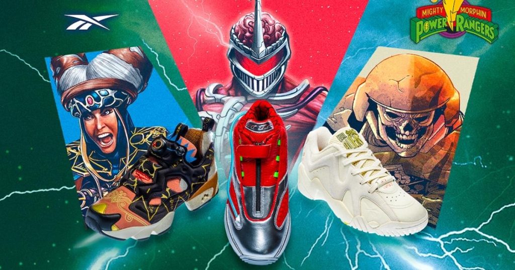 Reebok x Mighty Morphin Power Rangers ra mắt bộ sưu tập giày lần hai