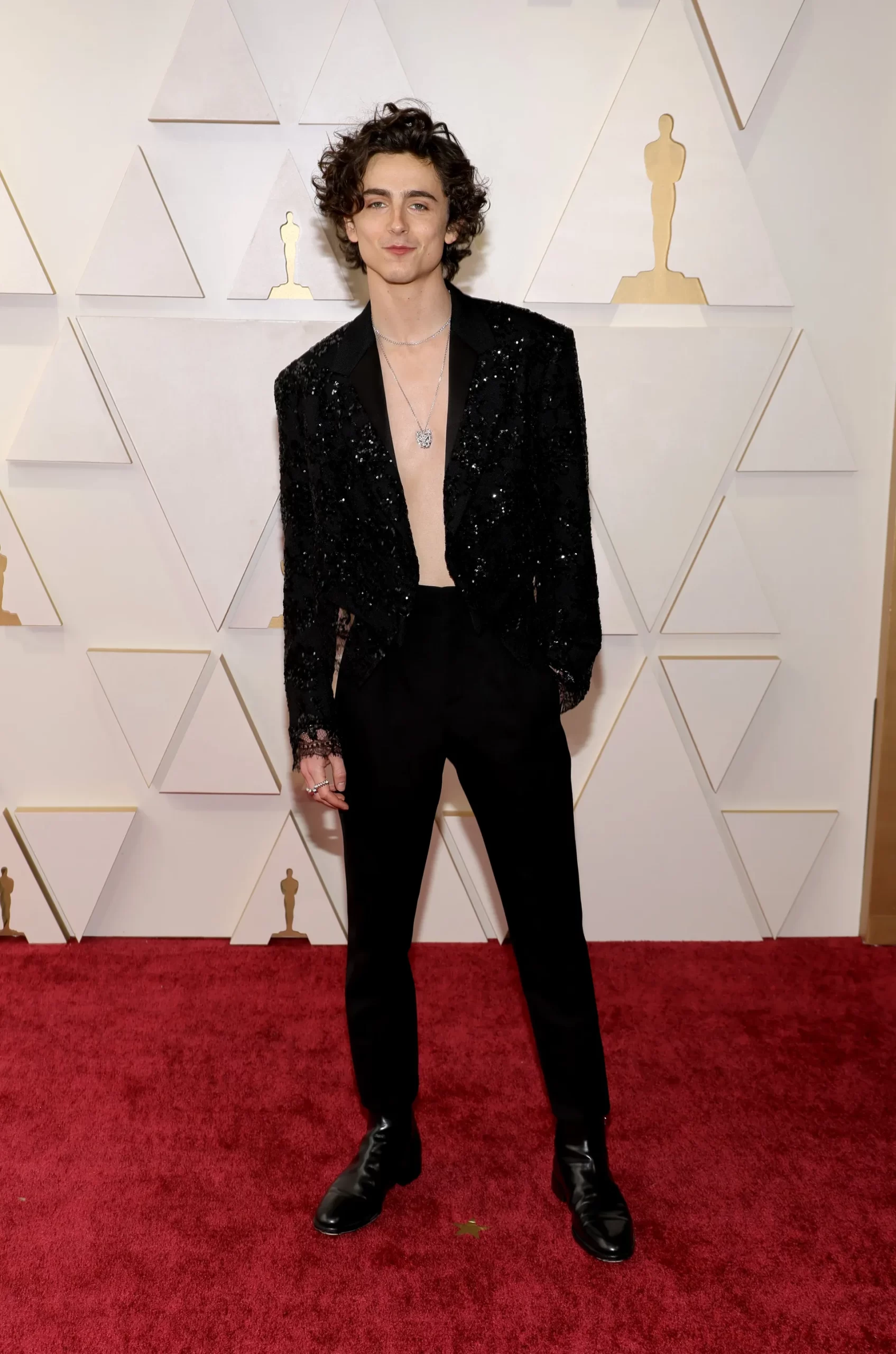 thời trang nam Oscars 2022