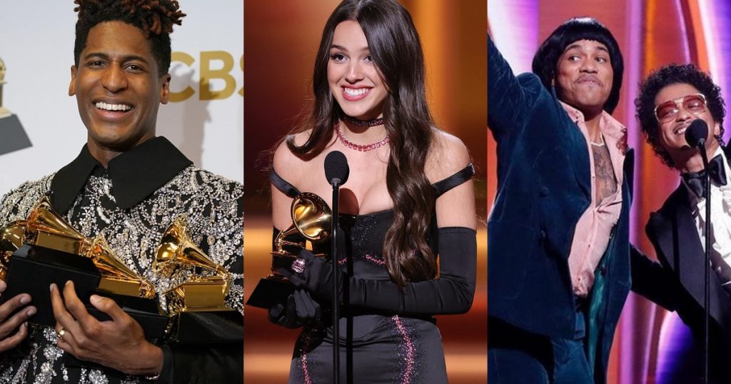 Grammy 2022: “Big Four” gọi tên Silk Sonic, Jon Batiste và Olivia Rodrigo