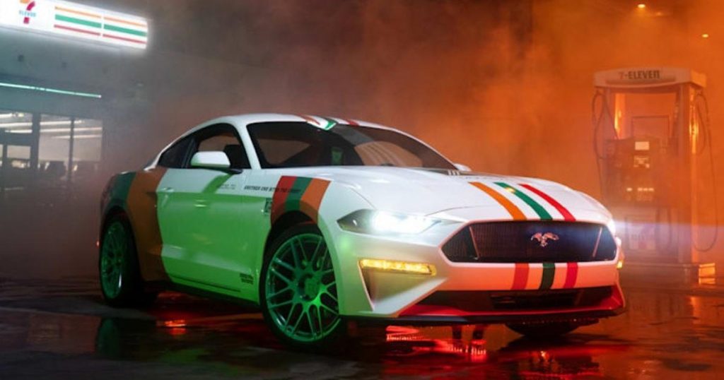 7-Eleven “độ” xe Mustang: Cũng không phải dạng vừa! 7-Eleven “độ” xe Mustang: Cũng không phải dạng vừa!