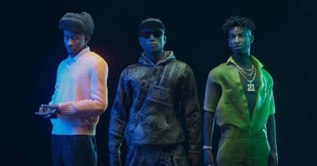Bộ ba Pharrell – Tyler, The Creator – 21 Savage công bố dự án hợp tác