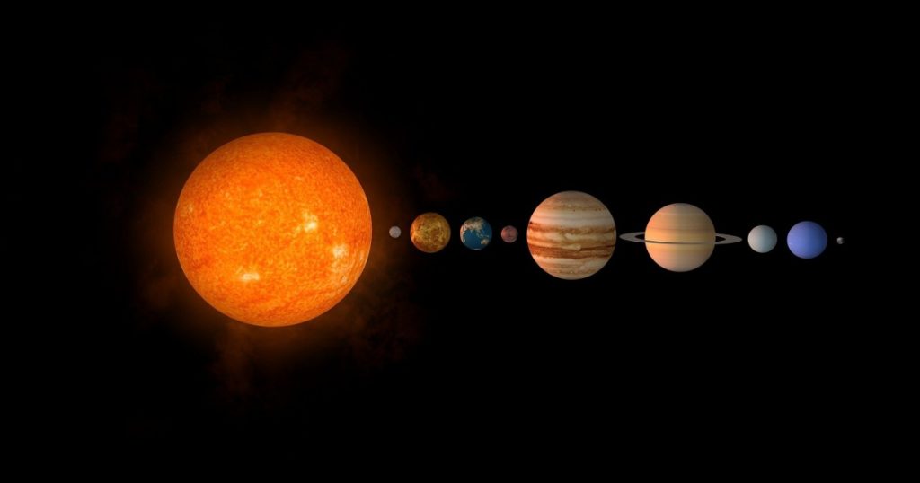 5 hành tinh thẳng hàng lần đầu tiên sau 18 năm