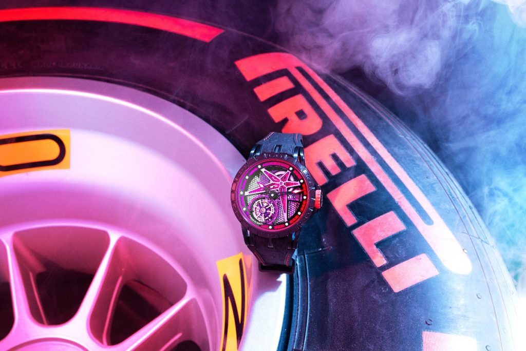 Roger Dubuis Excalibur Spider Pirelli: Chiếc đồng hồ của nhà vô địch