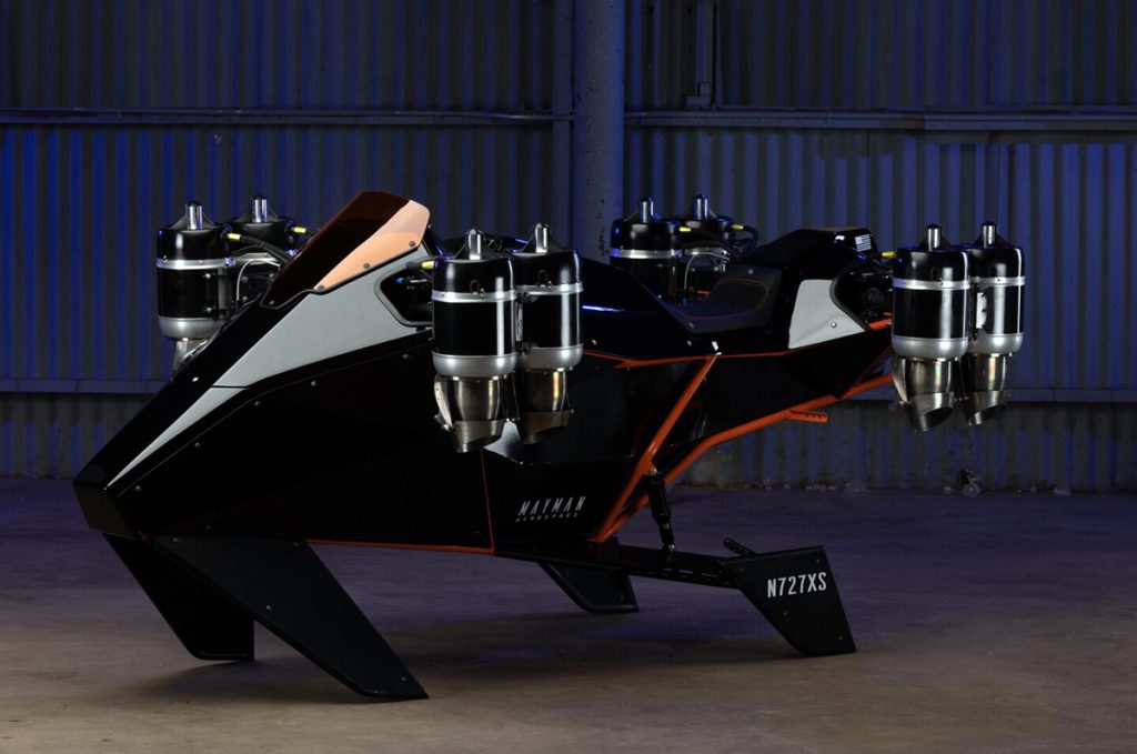 JetPack Aviation P2 Speeder: Mẫu moto bay có tốc độ lên đến 805 km/h