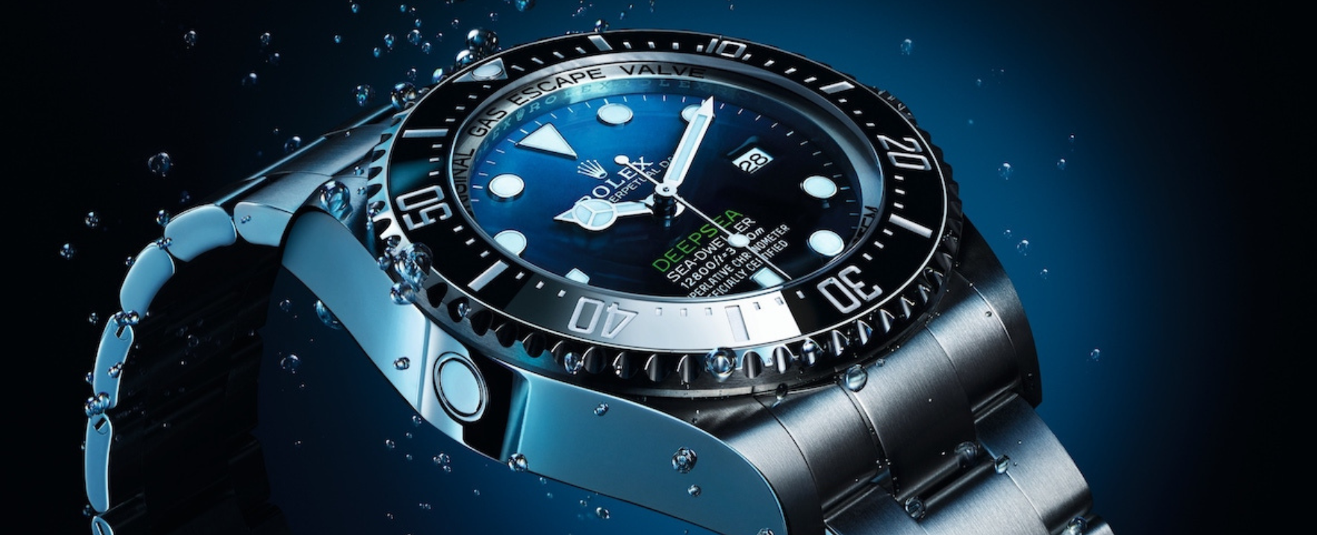 Oyster Perpetual Rolex Deepsea: Đồng hồ thám hiểm đại dương