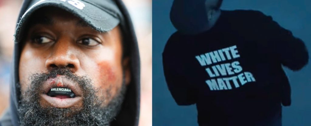 Kanye West gây tranh cãi khi mặc áo “White Lives Matter”