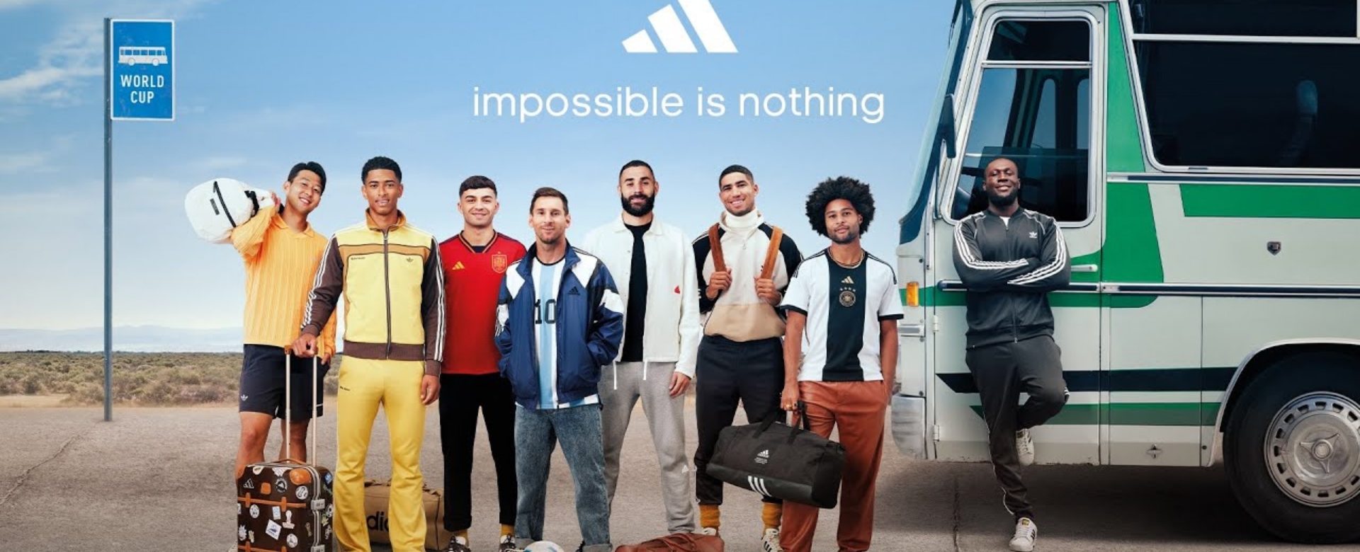 World Cup 2022: adidas công chiếu phim ngắn quy tụ các ngôi sao bóng đá huyền thoại