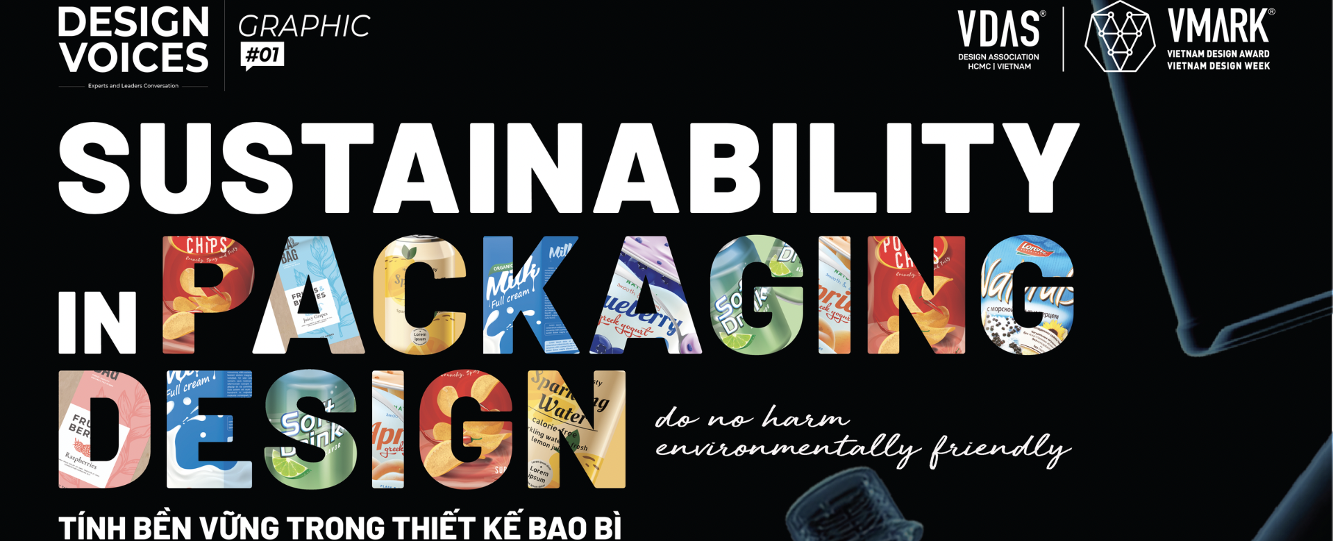VMARK Design Voices | Graphic quay trở lại với nội dung thiết kế bao bì sáng tạo, bền vững