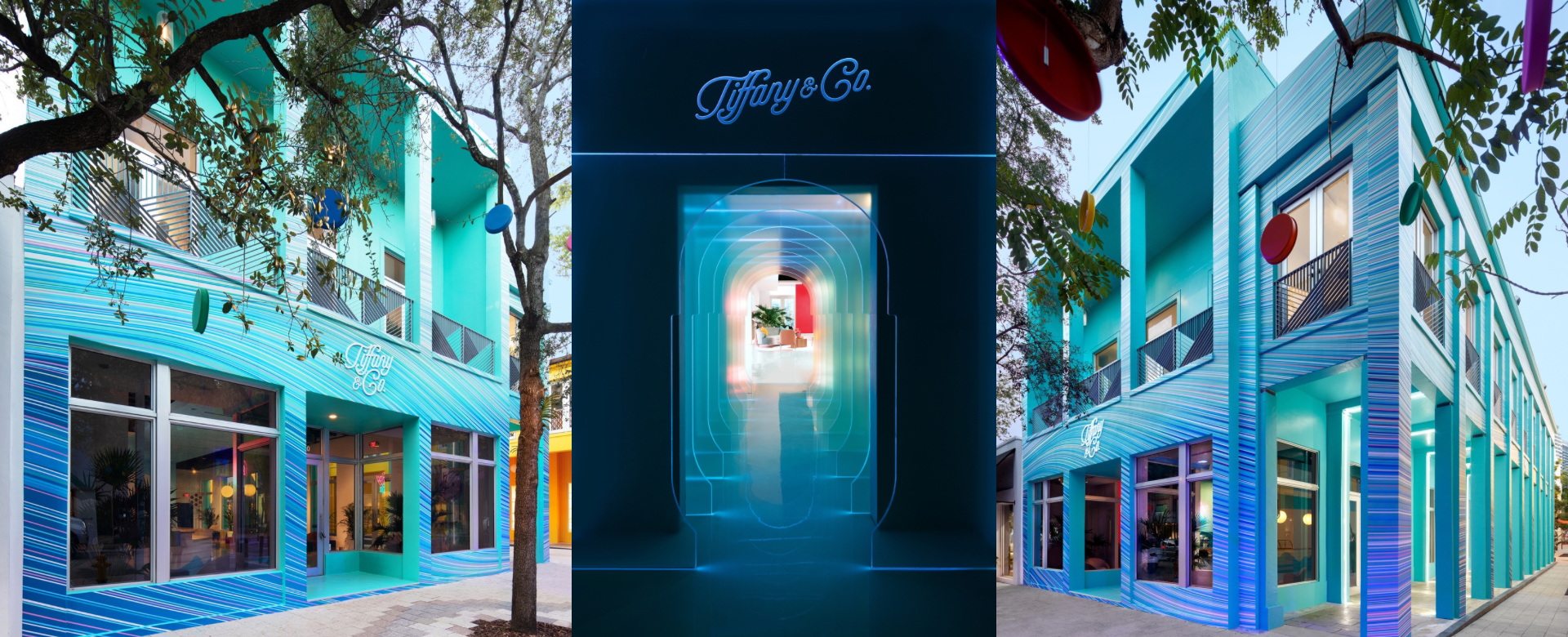 Tiffany & Co. khai trương cửa hàng Pop Up Mùa lễ hội và Tiffany Café tại Miami Design District