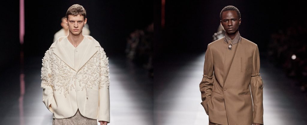 Dior Men Thu Đông 2023 tôn vinh di sản của Yves Saint Laurent
