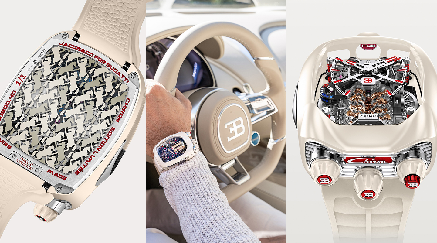 Modern Collectibles: BUGATTI CHIRON Tourbillon – Một tùy chỉnh thanh lịch giữa Jacob&Co., Bugatti và Hermès