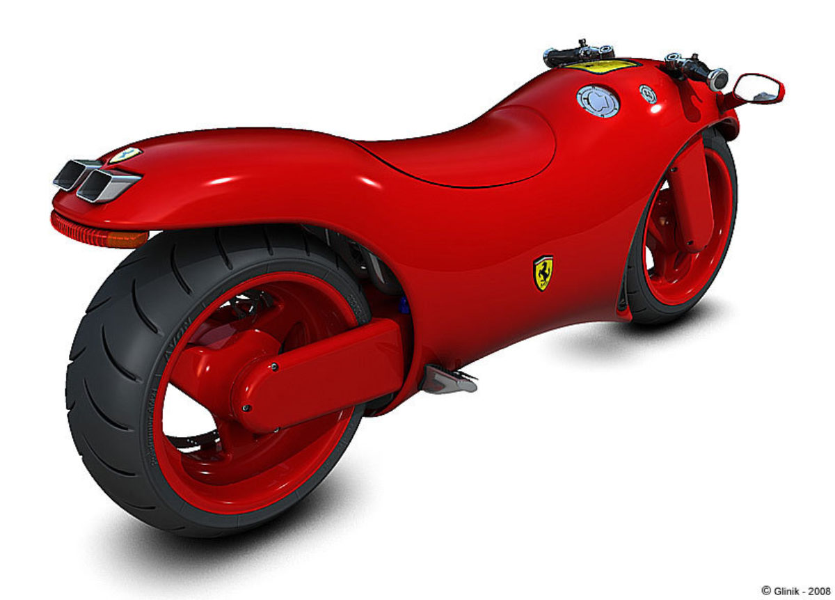Đồ chơi: Siêu mô tô độc nhất vô nhị Ferrari V4 Superbike