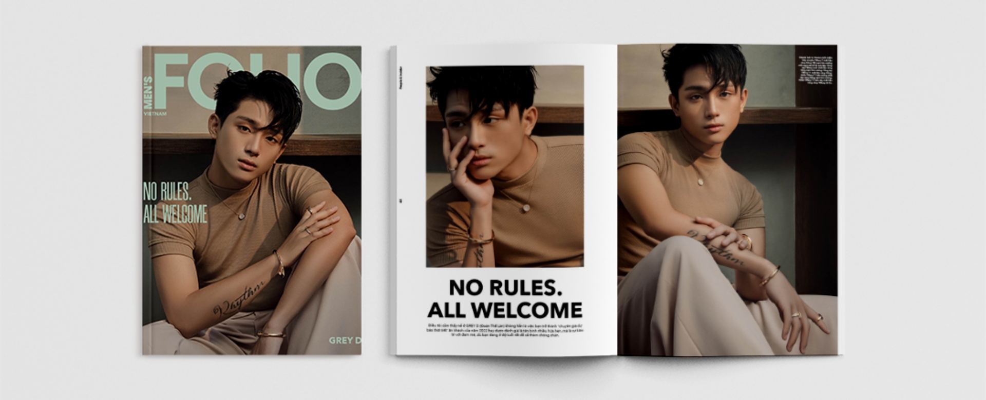 Men’s Folio Vietnam #15: No Rules. All Welcome Special Issue – Thiết lập vòng quay 365 ngày mới
