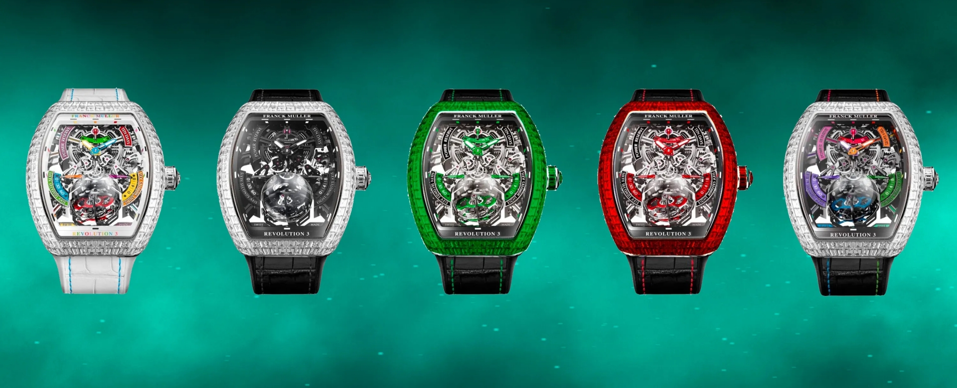 Modern Collectible: 5 tạo phẩm đồng hồ từ Franck Muller & Cortina Watch