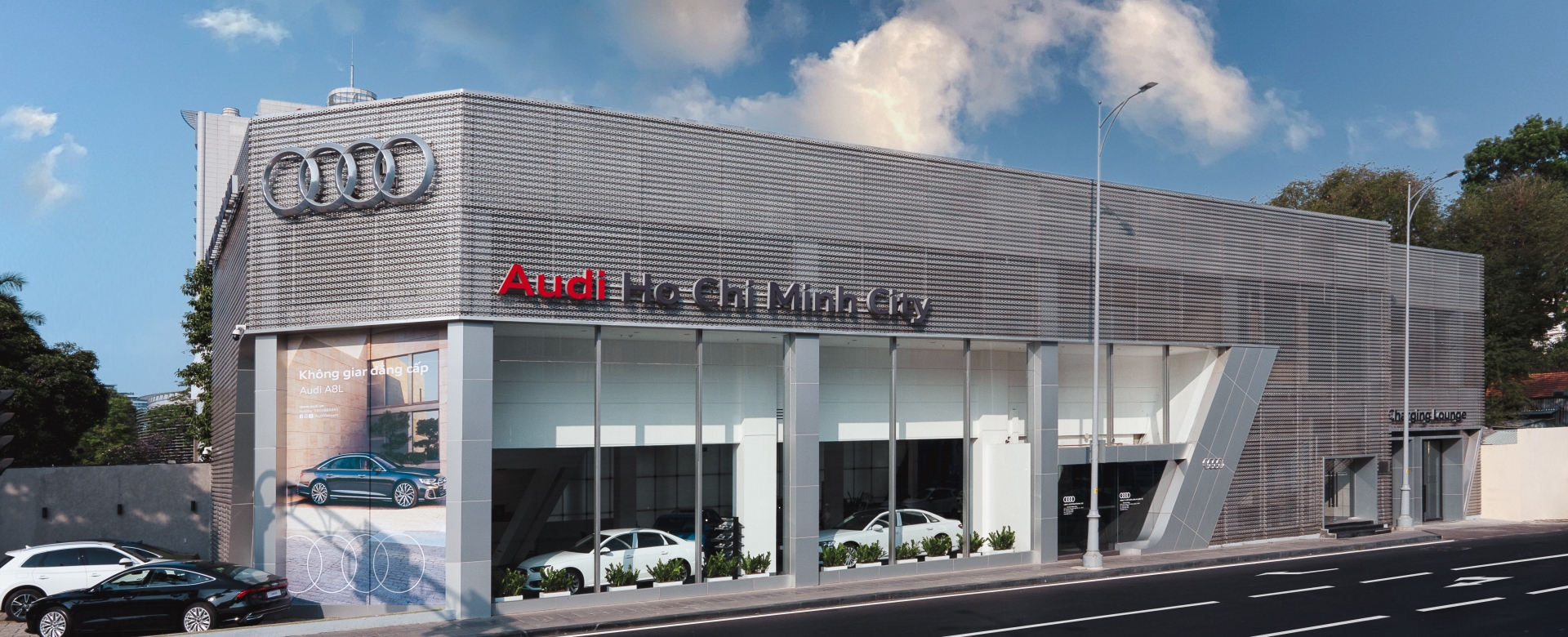 Audi Việt Nam mang đến phòng chờ sạc nhanh cao cấp đầu tiên tại Việt Nam