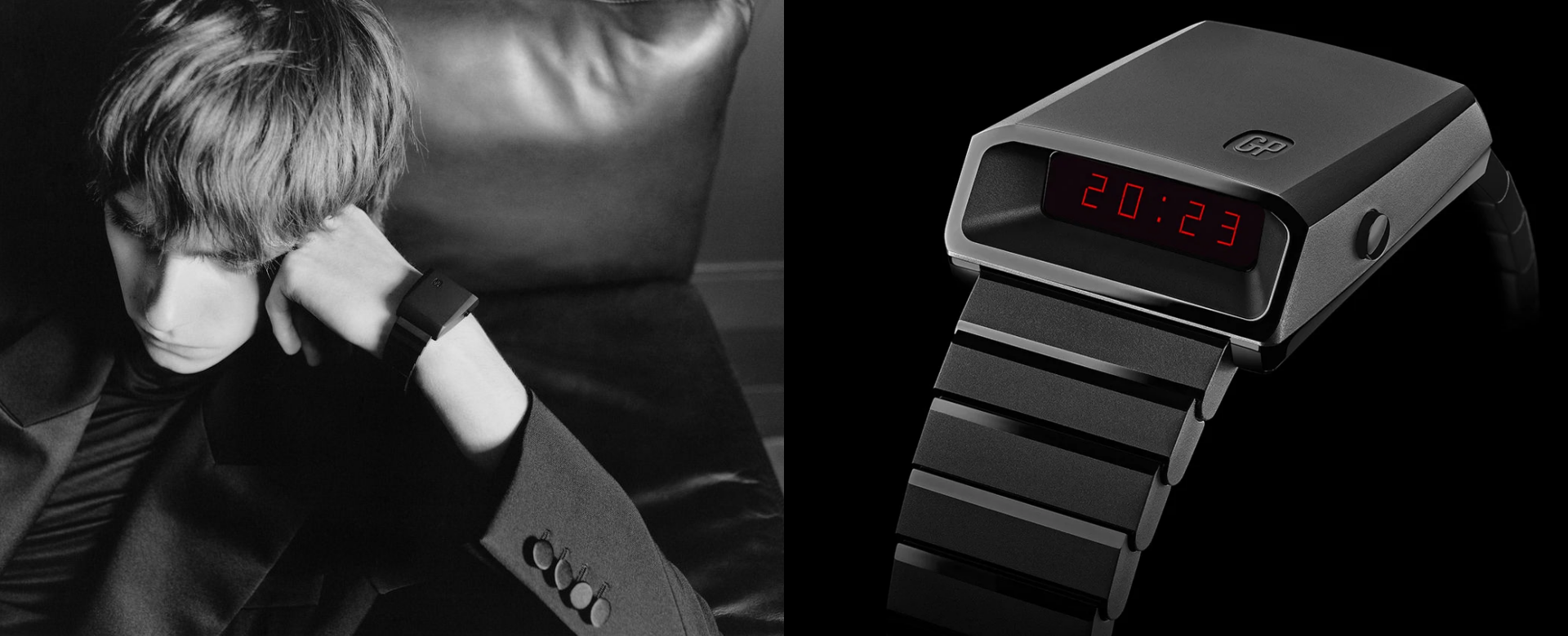 Modern Collectible: Saint Laurent tái thiết kế mẫu đồng hồ biểu tượng của Girard-Perregaux