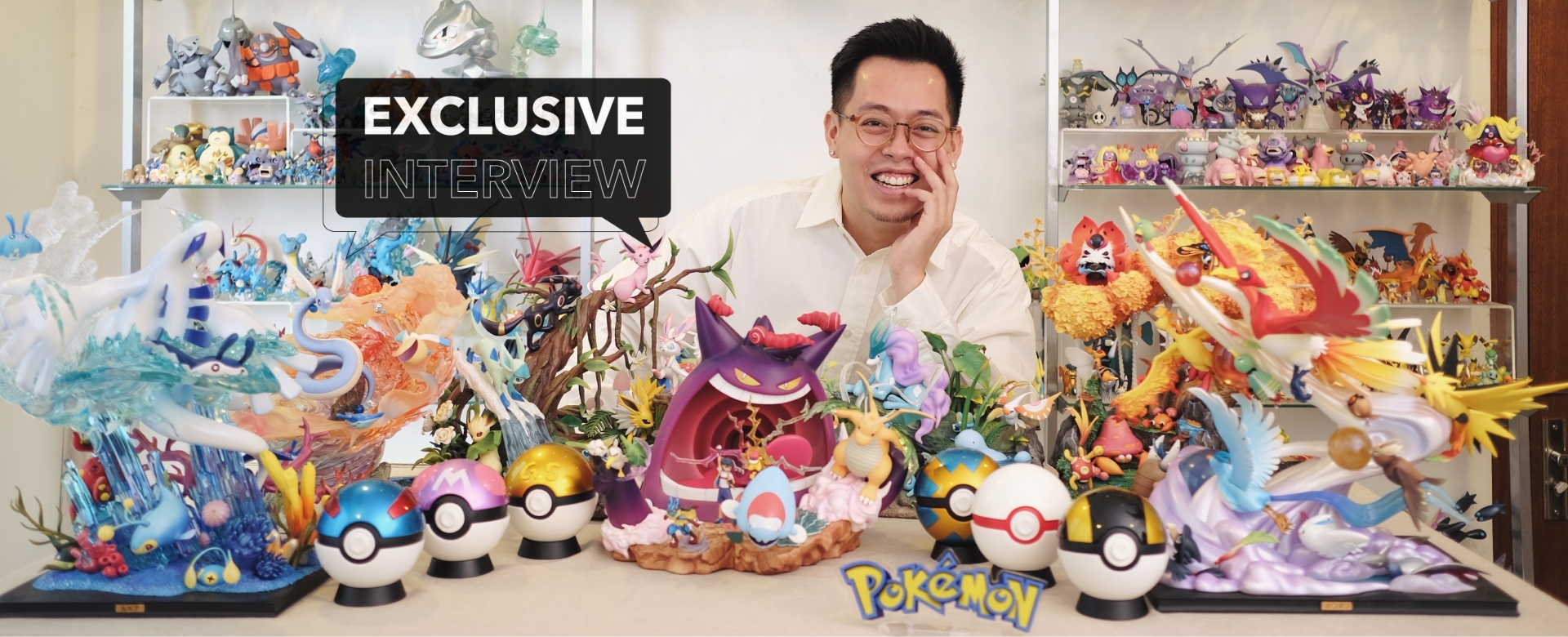 Modern Collectibles: Nguyễn Phạm Sơn Tùng – Nuôi dưỡng “đứa trẻ” bên trong mình với mô hình Pokémon