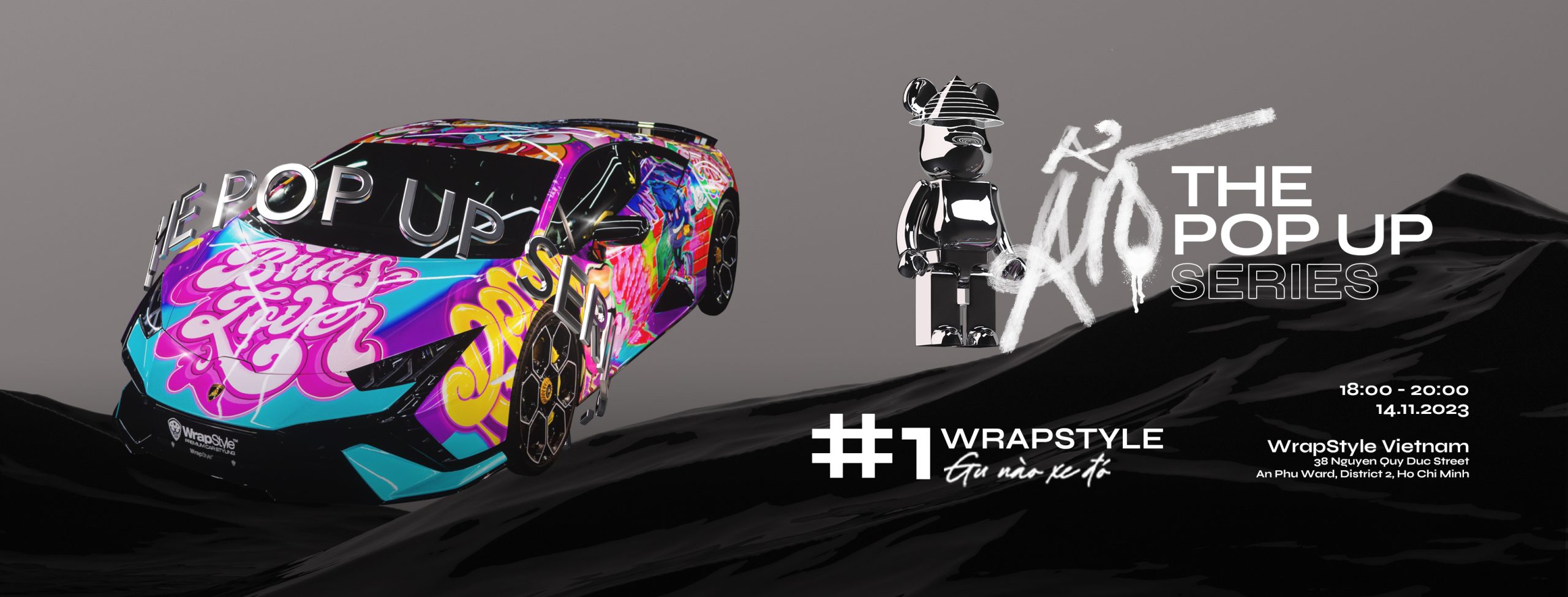 Ẩn Concept – The Pop Up Series #1 x WrapStyle: Gu nào xe đó