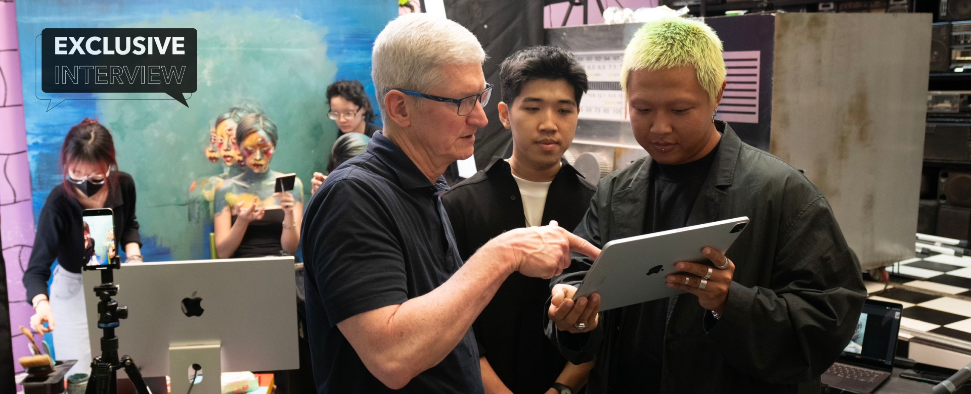 Gặp gỡ Phương Vũ và CEO Apple Tim Cook trong buổi thực hiện dự án “Shot on iPhone”