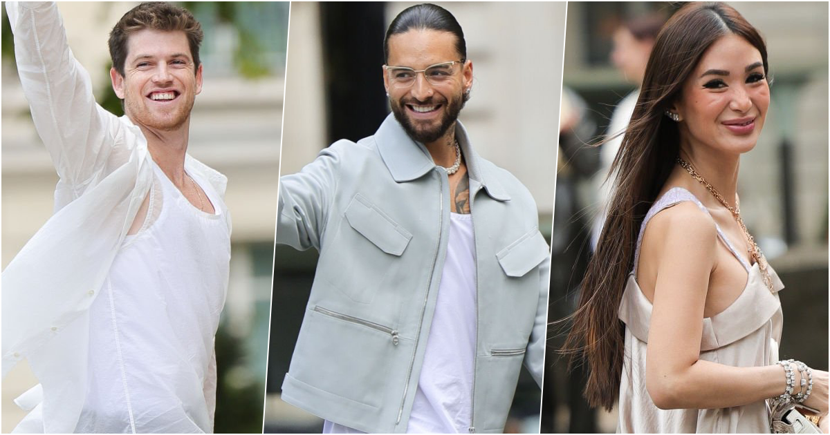 Maluma, Heart Evangelista và hàng loạt sao nổi tiếng tại show diễn Hermès Xuân Hè 2025 Menswear