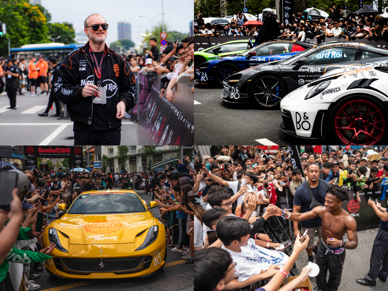 Toàn cảnh hành trình Gumball 3000 tại Việt Nam (14-15/09/2024)