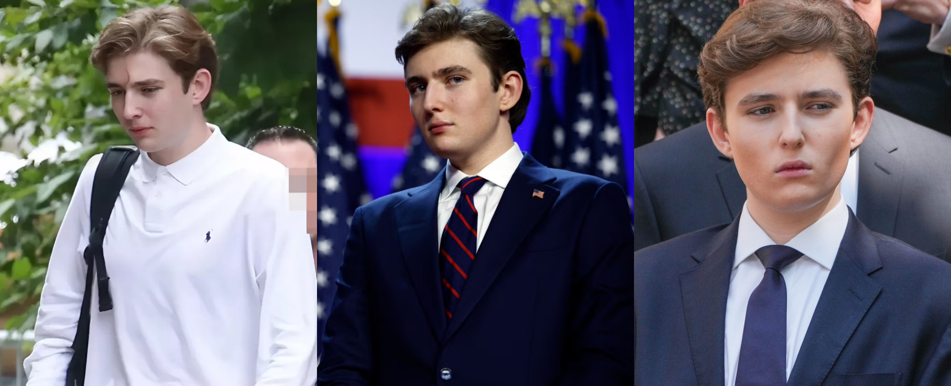 Phong cách thời trang ấn tượng của “hoàng tử Nhà Trắng” Barron Trump