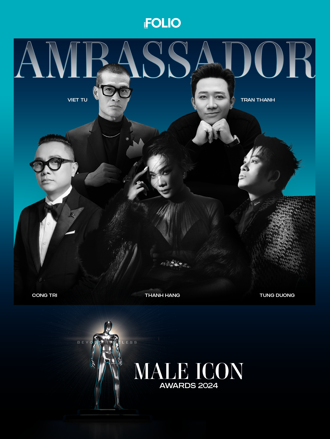 Đại sứ MALE ICON AWARDS 2024